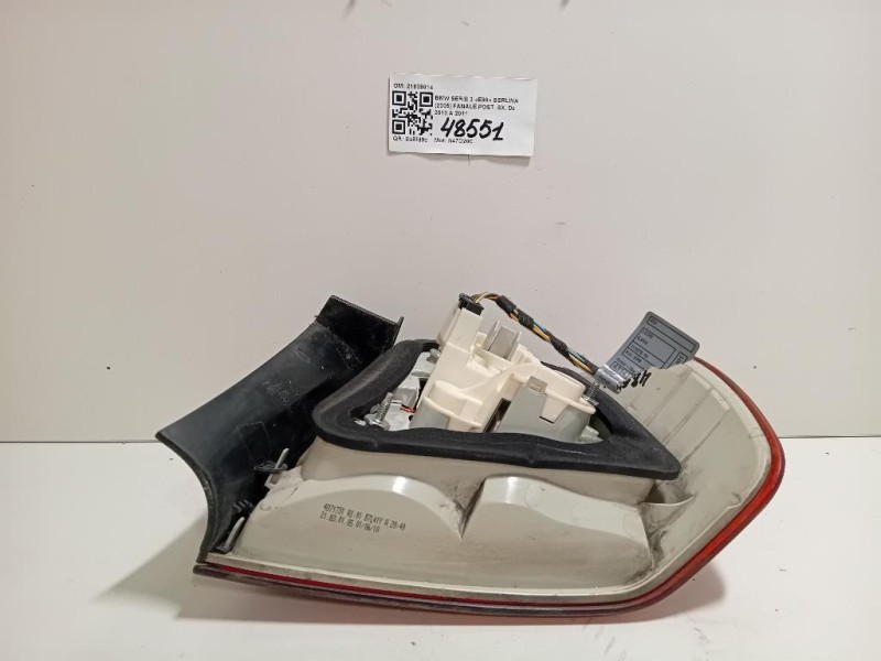 Fanale POST SX 21839014 Bmw Serie 3 E90 Berlina 2005