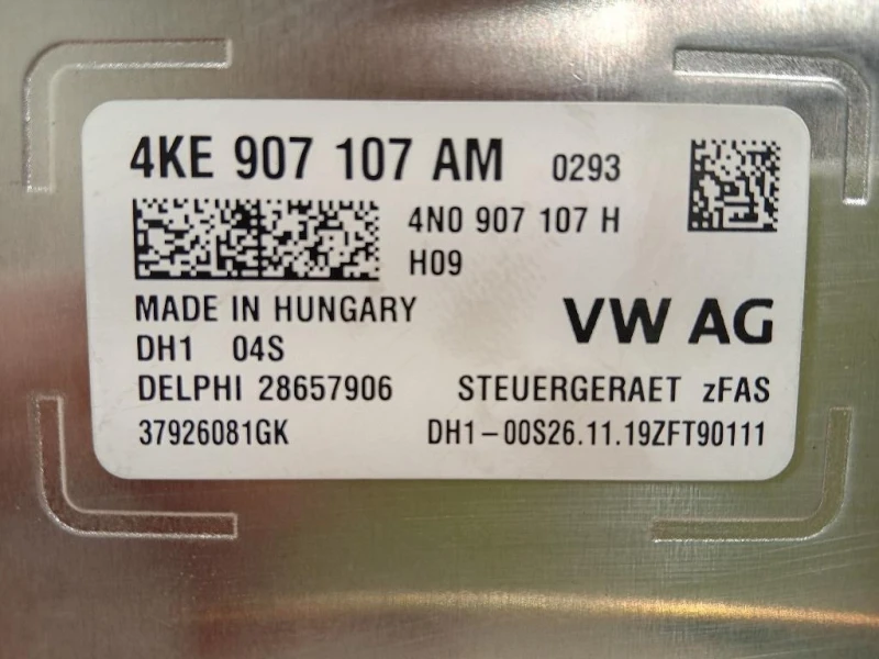 Centralina 4KE907107AM Audi A6 4a5c8 Avant 2018