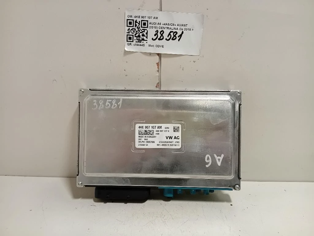 Centralina 4KE907107AM Audi A6 4a5c8 Avant 2018