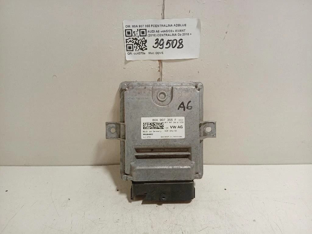 Centralina 80A 907 355 FCENTRALINA ADBLUE Audi A6 4a5c8 Avant 2018