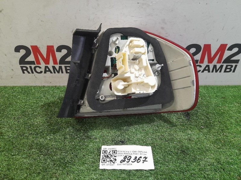 Fanale POST SX 21830701 Bmw Serie 3 E90 Berlina 2005