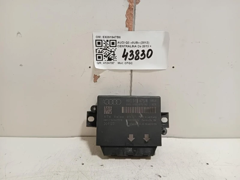 Centralina 8X0919475N Audi Q3 8UB 2012