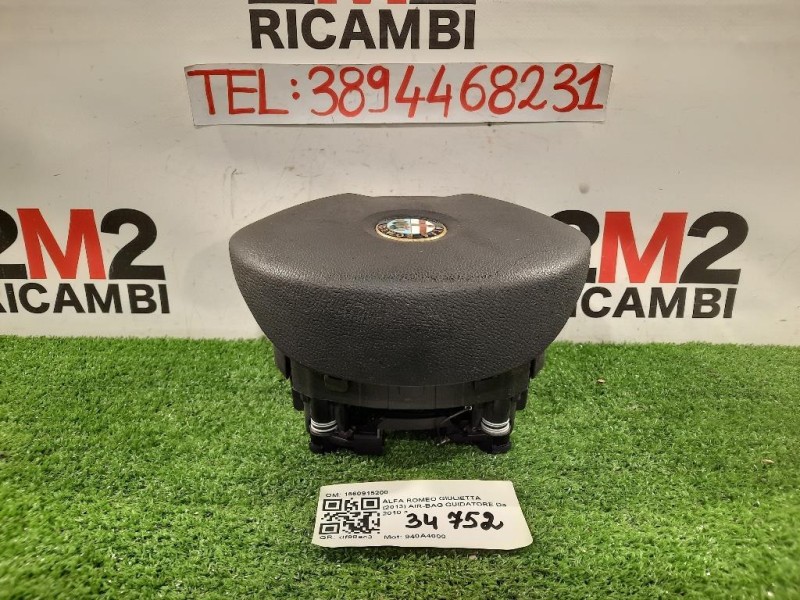 Air-bag Guidatore 1560915200 Alfa Romeo Giulietta 2013