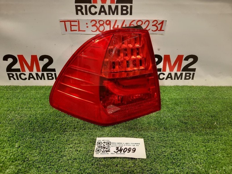 Fanale POST SX 4871737 Bmw Serie 3 E91 Touring 2005
