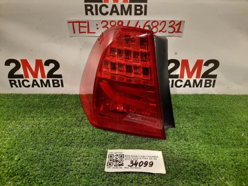 Fanale POST SX 4871737 Bmw Serie 3 E91 Touring 2005