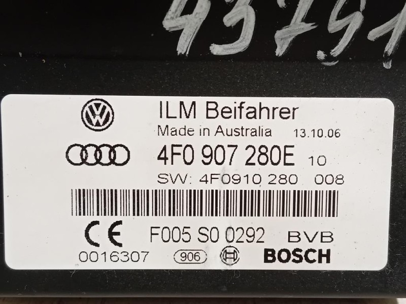 Centralina 4F0 907 280E Audi Q7 4LB 2006
