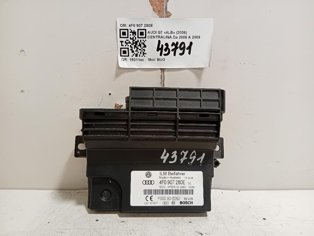 Centralina 4F0 907 280E Audi Q7 4LB 2006