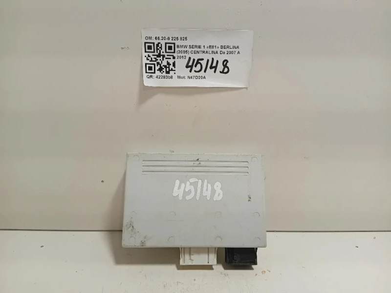 Centralina 6620-9 225 825 Bmw Serie 1 E81 Berlina 2005