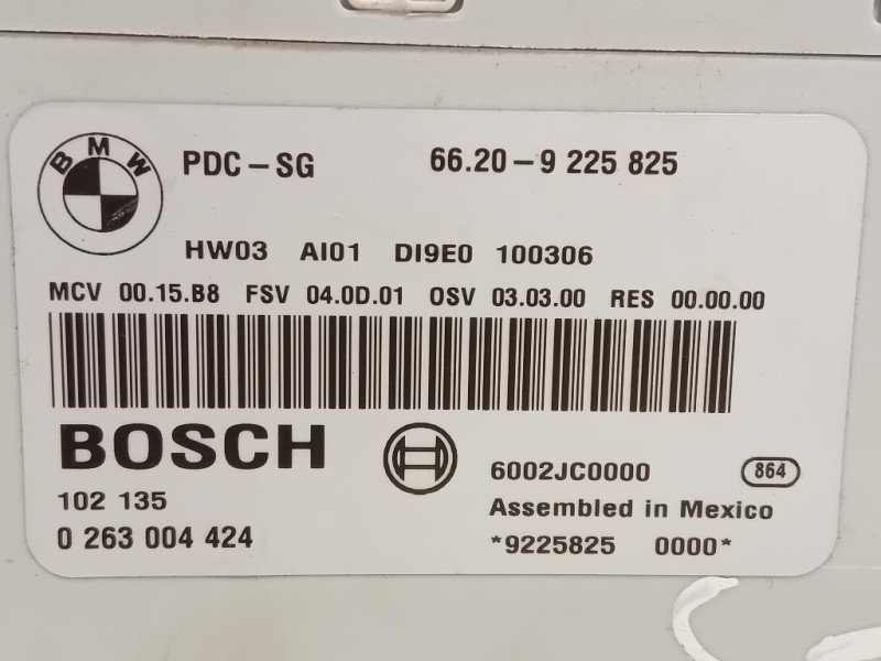 Centralina 6620-9 225 825 Bmw Serie 1 E81 Berlina 2005