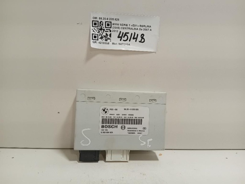 Centralina 6620-9 225 825 Bmw Serie 1 E81 Berlina 2005