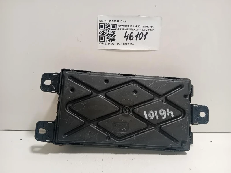 Centralina 6135 9866980-02 Bmw Serie 1 F20 Berlina 2015