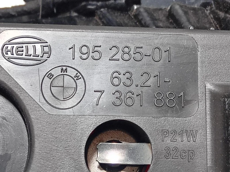 Fanale POST SX 19528501 Bmw Serie 5 E60 Berlina 2004