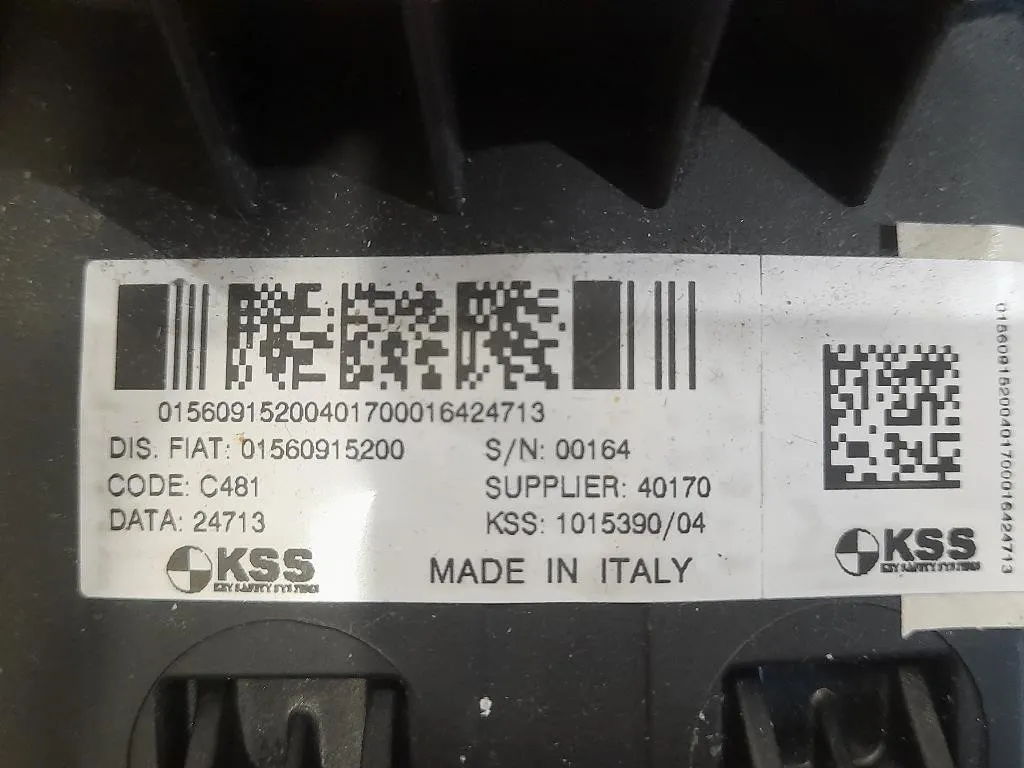 Air-bag Guidatore 156106834 Alfa Romeo Giulietta 2013