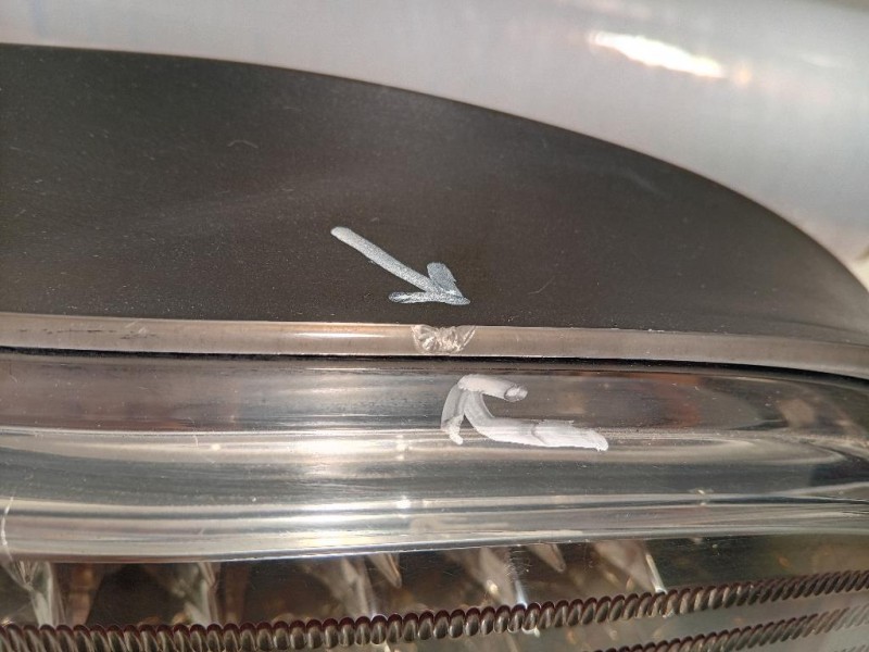 Fanale POST SX 19528501 Bmw Serie 5 E60 Berlina 2004