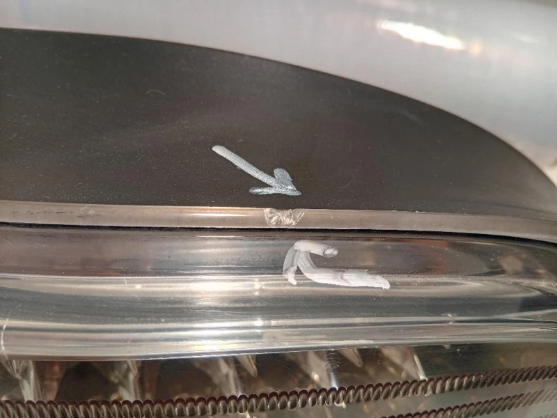 Fanale POST SX 19528501 Bmw Serie 5 E60 Berlina 2004