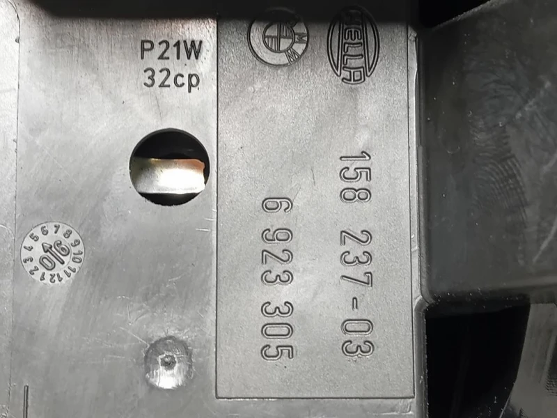 Fanale POST SX 7165737 Bmw Serie 5 E60 Berlina 2004