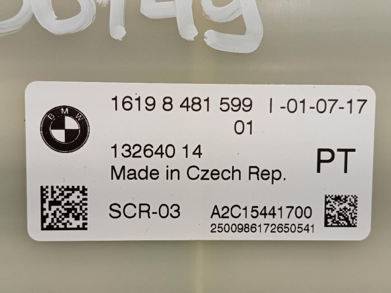 Centralina 16198481599 Bmw Serie 5 G30 Berlina 2016