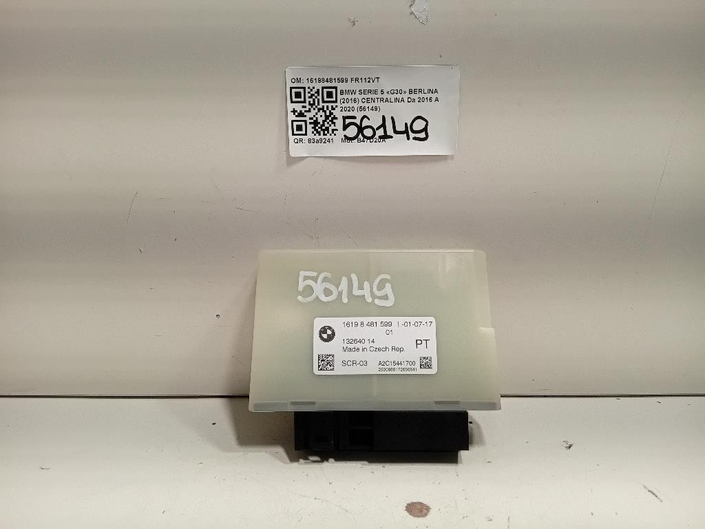 Centralina 16198481599 Bmw Serie 5 G30 Berlina 2016