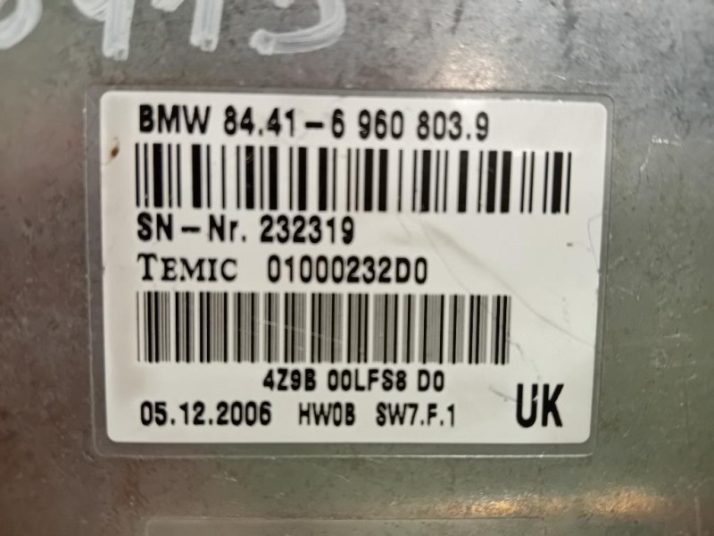 Centralina 8441-6 960 8039 Bmw Serie 7 E66 2003