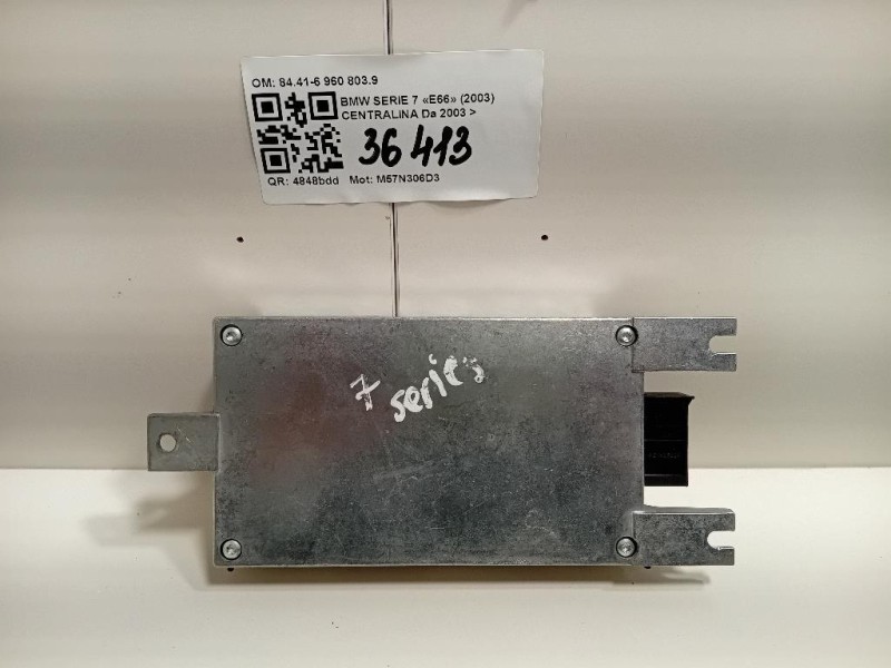 Centralina 8441-6 960 8039 Bmw Serie 7 E66 2003
