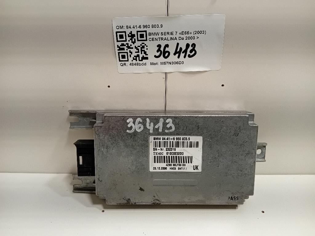 Centralina 8441-6 960 8039 Bmw Serie 7 E66 2003