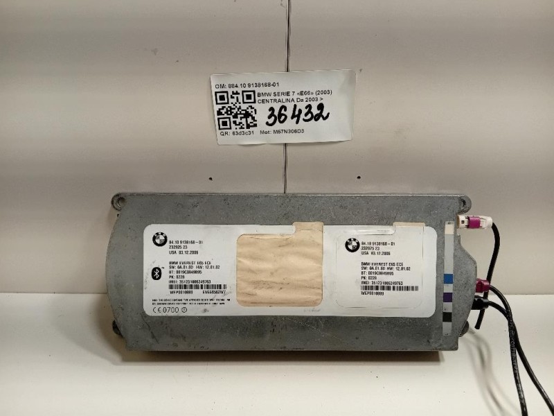 Centralina 88410 9138168-01 Bmw Serie 7 E66 2003