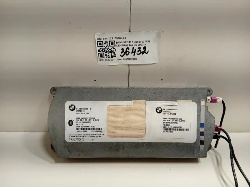 Centralina 88410 9138168-01 Bmw Serie 7 E66 2003