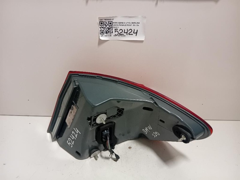 Fanale POST SX 7584448-07 Bmw Serie 5 F10 Berlina 2012