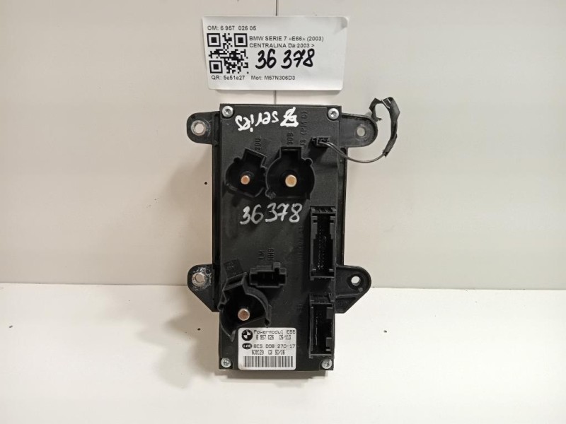 Centralina 6 957 026 05 Bmw Serie 7 E66 2003