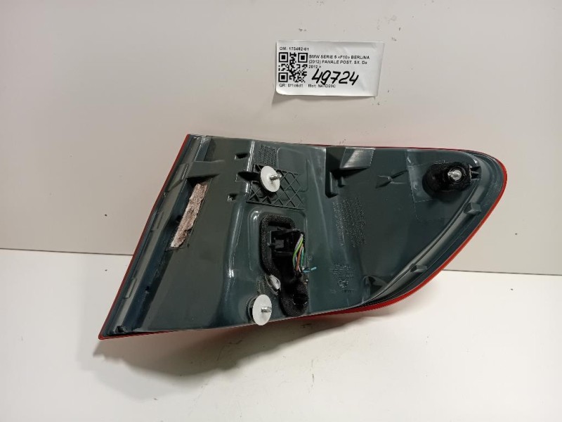 Fanale POST SX 173462-01 Bmw Serie 5 F10 Berlina 2012