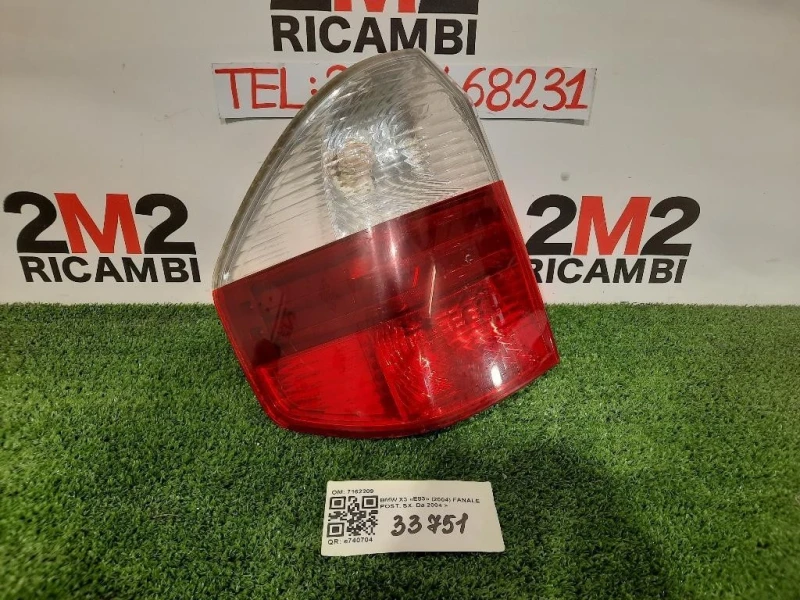 Fanale POST SX 7162209 Bmw X3 E83 2004