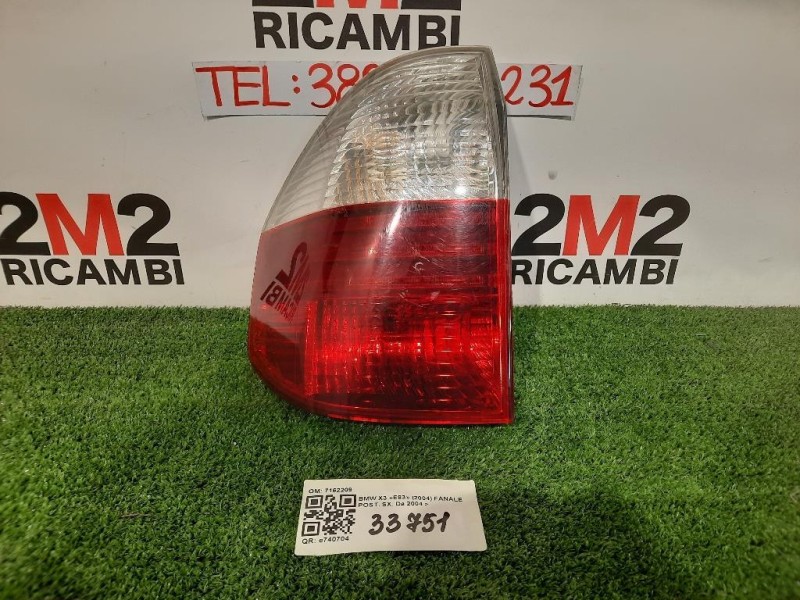 Fanale POST SX 7162209 Bmw X3 E83 2004