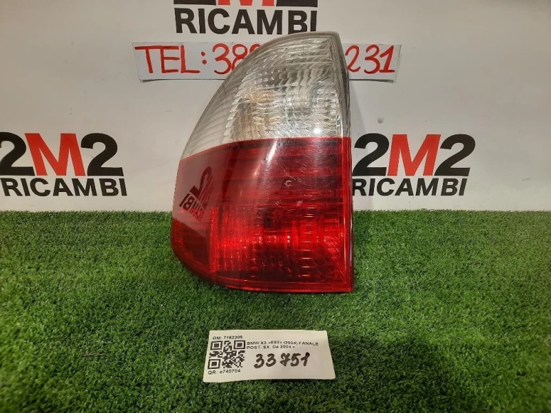 Fanale POST SX 7162209 Bmw X3 E83 2004