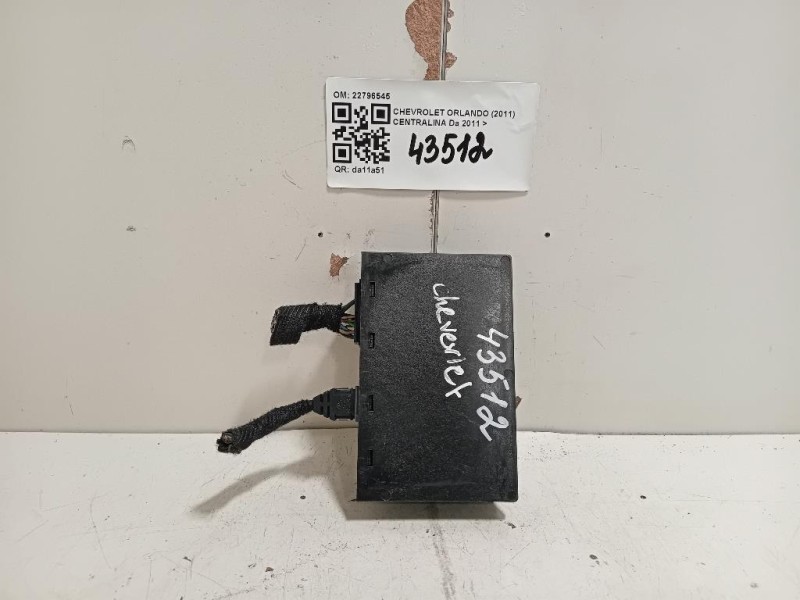 Centralina 22796545 MODULO ELETTRONICO Chevrolet Orlando 2011