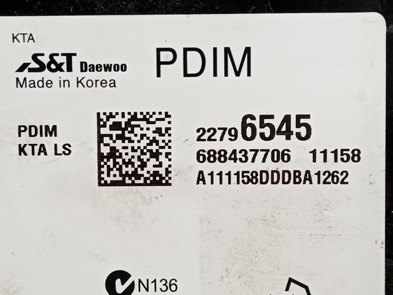 Centralina 22796545 MODULO ELETTRONICO Chevrolet Orlando 2011