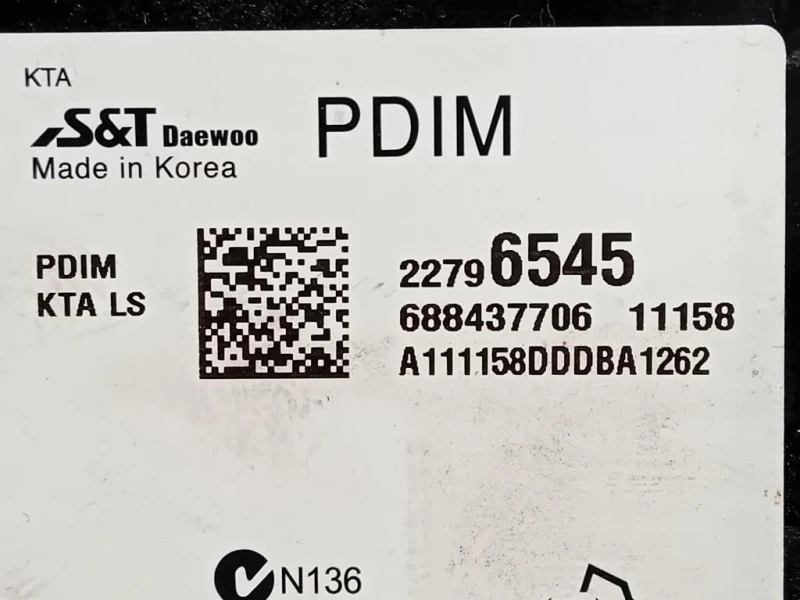 Centralina 22796545 MODULO ELETTRONICO Chevrolet Orlando 2011