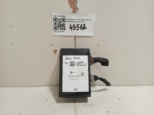 Centralina 22796545 MODULO ELETTRONICO Chevrolet Orlando 2011