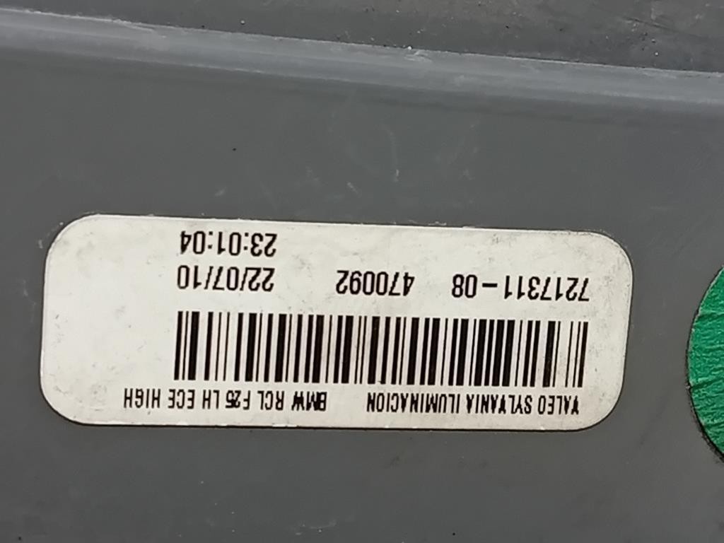 Fanale POST SX 7217311 08 Bmw X3 F25 2011