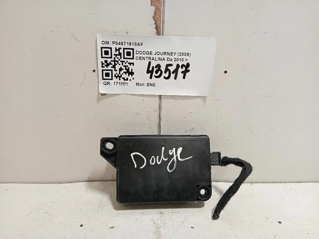 Centralina P04671918AF MODULO DI CONTROLLO Dodge Journey 2009