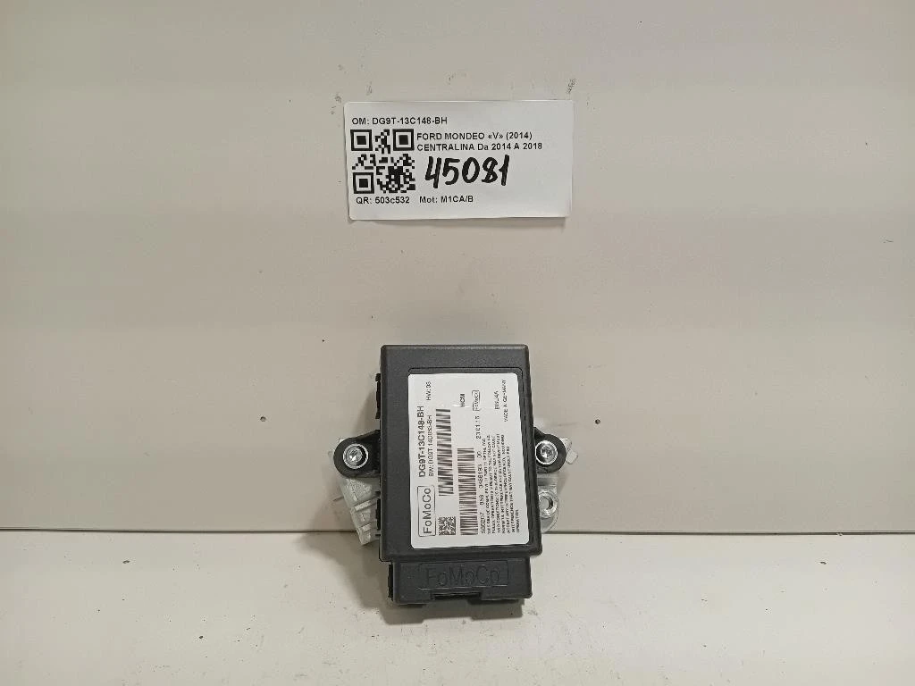 Centralina DG9T-13C148-BH Ford Mondeo V 2014