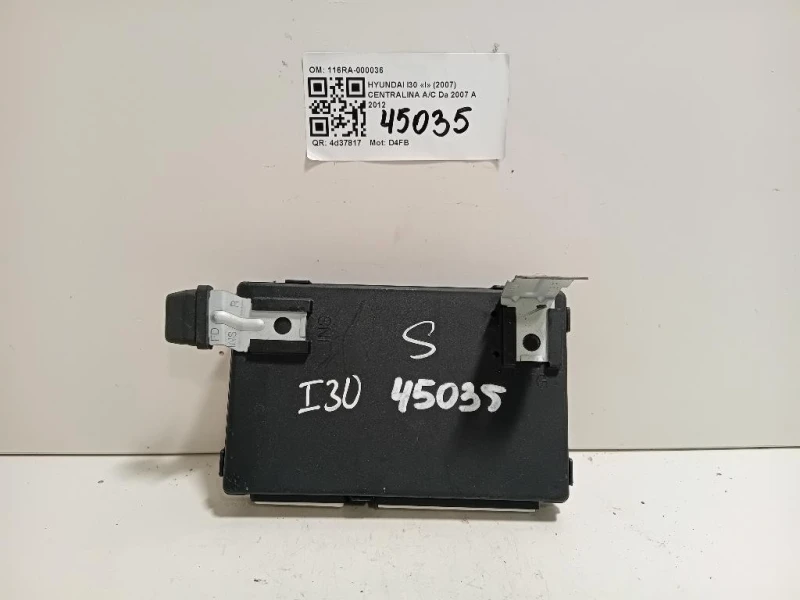 Centralina 116RA-000036 Hyundai I30 I 2007