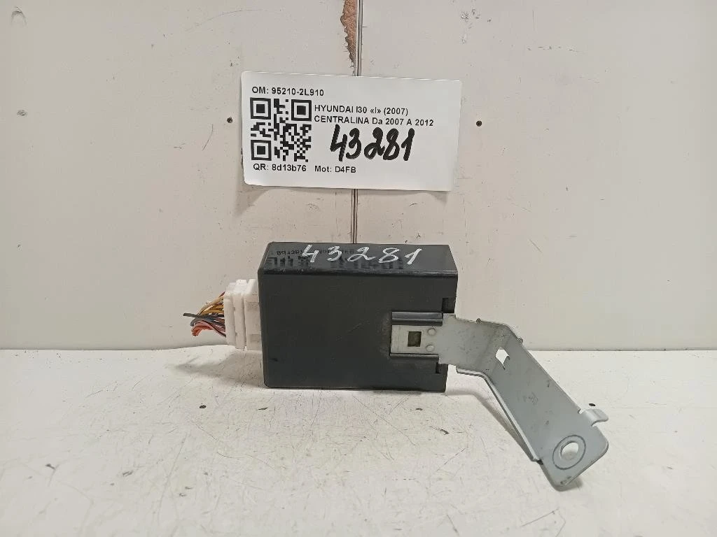 Centralina 95210-2L910 Hyundai I30 I 2007