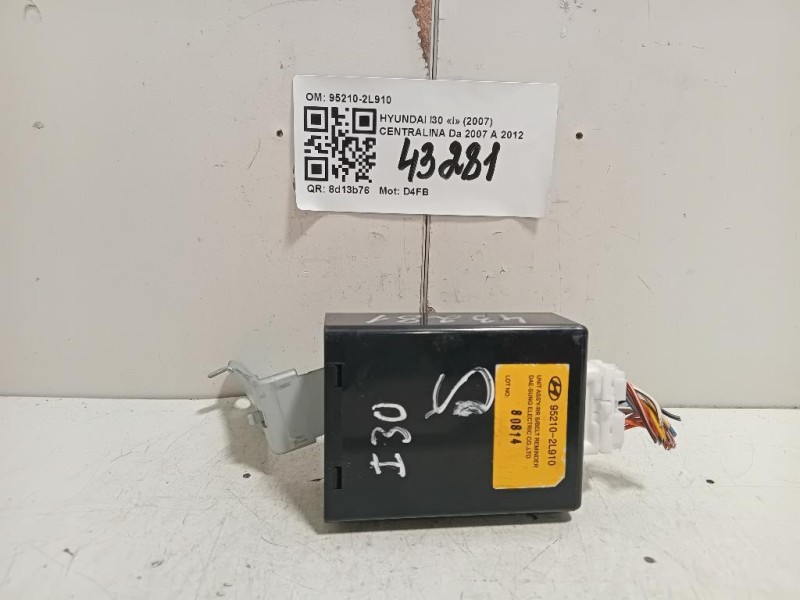 Centralina 95210-2L910 Hyundai I30 I 2007