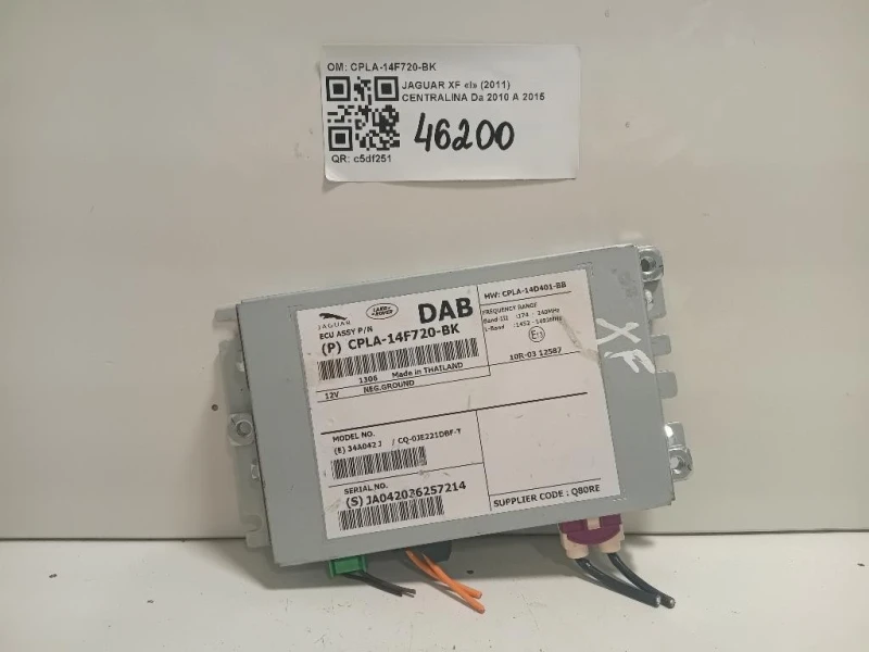 Centralina CPLA-14F720-BK Jaguar XF I 2011