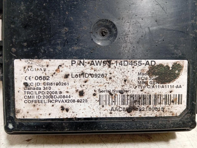 Centralina AW93-14D455-AD CENTRALINA RADAR Jaguar XJ6 III 2003