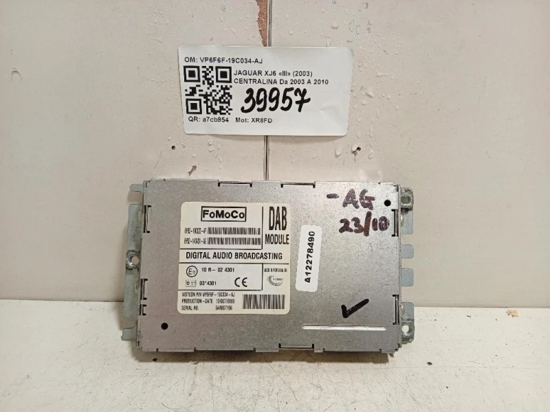 Centralina VP6F6F-19C034-AJ Jaguar XJ6 III 2003