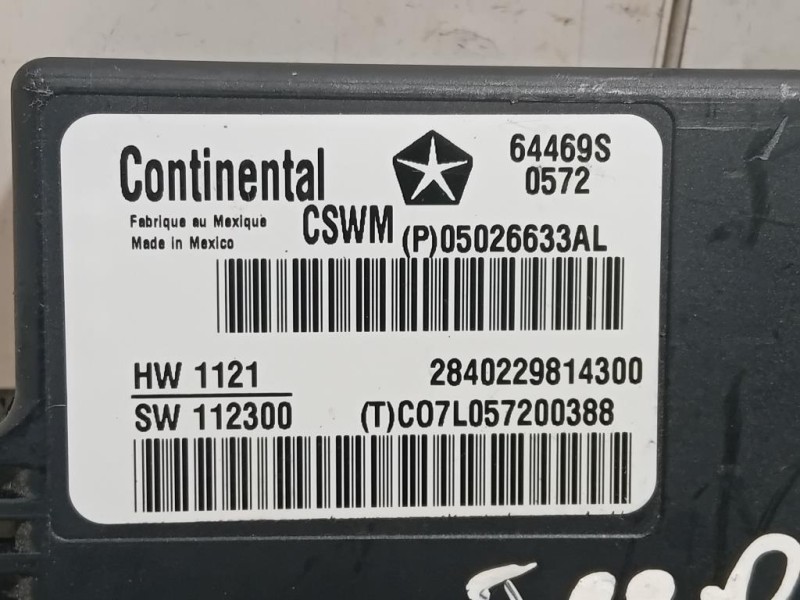 Centralina 05026633AL Jeep Grand Cherokee IV 2011
