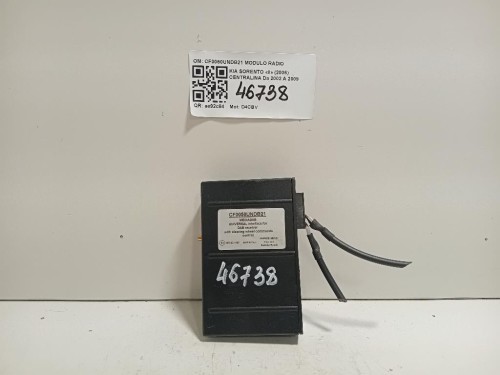 Centralina CF0050UNDB21 MODULO RADIO DAB Kia Sorento II 2006