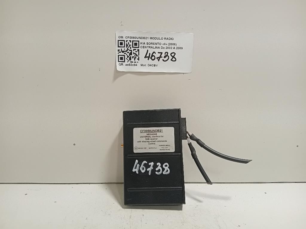 Centralina CF0050UNDB21 MODULO RADIO DAB Kia Sorento II 2006