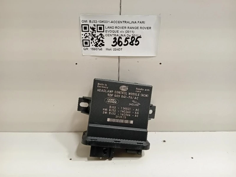 Centralina BJ32-13K031-ACCENTRALINA FARI Land Rover Range Rover Evoque I 2011